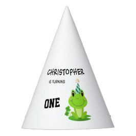 Frosch Party Erstgeburt Sumpf Grüner Frogg Partyhütchen