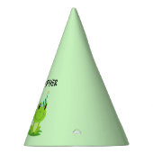 Frosch Party Erstgeburt Sumpf Grüner Frogg Partyhütchen (Rechts)