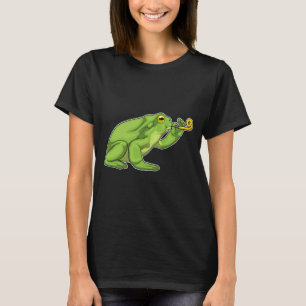 Frosch Party Horn T-Shirt