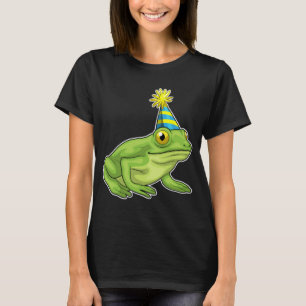 Frosch-Party-Partyhut T-Shirt