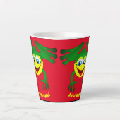 Frosch Pause Zeit Milchtasse (Vorderseite)