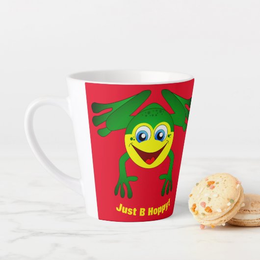 Frosch Pause Zeit Milchtasse (Beispiel)