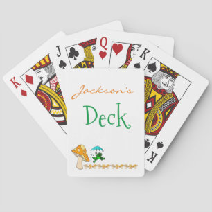 Frosch-Pilz-Blumen-Kartenspiel Spielkarten