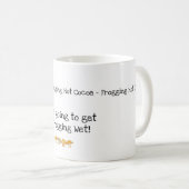 Frosch, Pilz, Frosch, heiße Kakao-Tasse Kaffeetasse (VorderseiteRechts)