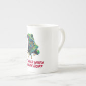 Frosch Porzellantasse (Vorderseite Rechts)