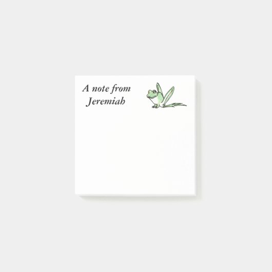 Frosch Post-it Klebezettel (Vorderseite)