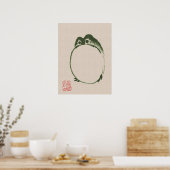 Frosch poster (Küche)