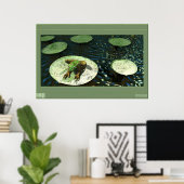 Frosch Poster (Heimbüro)