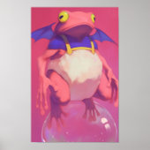 Frosch Poster (Vorne)
