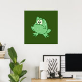 Frosch Poster (Heimbüro)