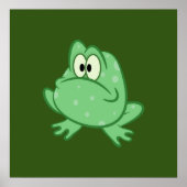 Frosch Poster (Vorne)