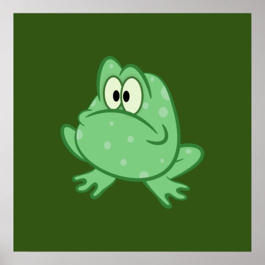 Frosch Poster (Vorne)