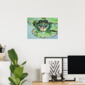 Frosch Poster (Heimbüro)