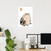 Frosch poster (Heimbüro)