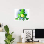 Frosch Poster (Heimbüro)