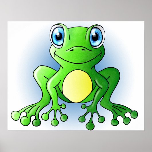 Frosch Poster (Vorne)