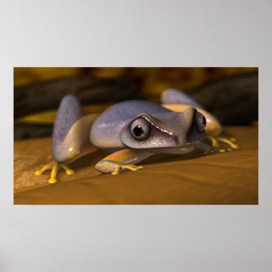 Frosch Poster (Vorne)