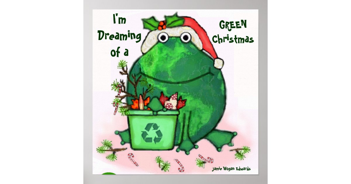 Frosch Poster Zazzle.de