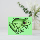 Frosch, Postkarte (Stehend Vorderseite)