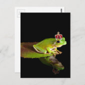 Frosch Postkarte (Vorne/Hinten)
