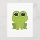 Frosch Postkarte (Vorderseite)