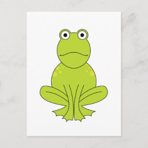 Frosch Postkarte