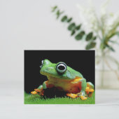 Frosch Postkarte (Stehend Vorderseite)