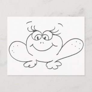 Frosch Postkarte
