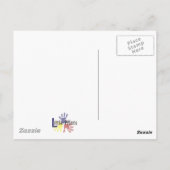 Frosch Postkarte (Rückseite)