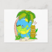 Frosch Postkarte (Vorderseite)