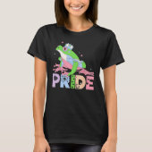 Frosch Pride Rainbow Animal Lover LGBTQIA Männer F T-Shirt (Vorderseite)