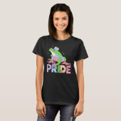 Frosch Pride Rainbow Animal Lover LGBTQIA Männer F T-Shirt (Vorne ganz)
