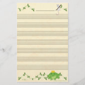 Frosch Prince & Mouse - Manuskript-Papier Briefpapier (Vorderseite)