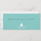 Frosch Prince Save the Date Boarding Pass (Rückseite)