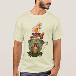 Frosch Princess Mushrooms Blume T-Shirt