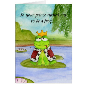 Frosch-Prinz Card