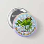 Frosch Prinz Charming Button (Vorne & Hinten)