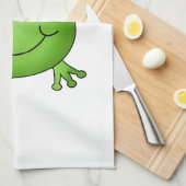 Frosch-Prinz. Glücklicher Frosch Handtuch (Viertel Falte)