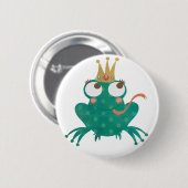 Frosch-Prinz Pin Button (Vorne & Hinten)