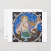 Frosch-Prinz Postkarte (Vorne/Hinten)