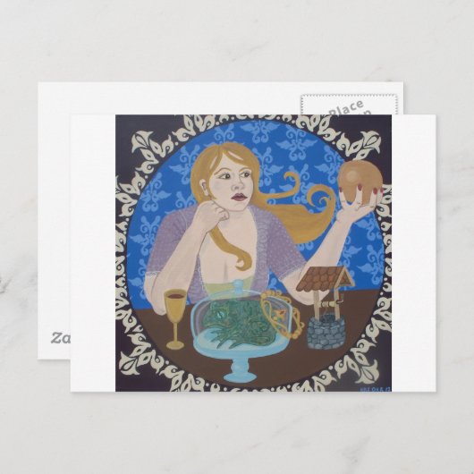 Frosch-Prinz Postkarte (Vorne/Hinten)