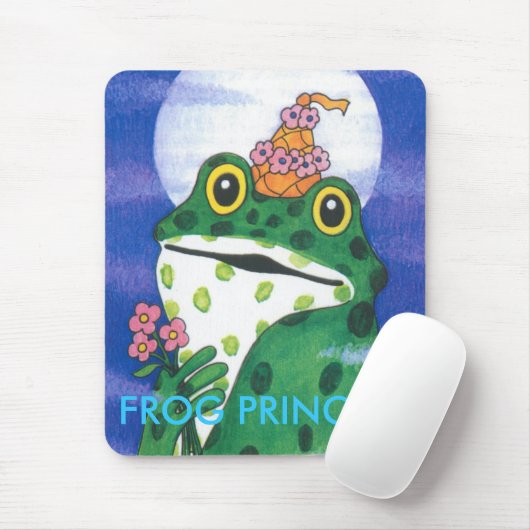 FROSCH-PRINZESSIN. MOUSEPAD (Mit Mouse)