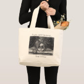 Frosch Prinzessin Tote Bag STFU Sei freundlich Jumbo Stoffbeutel (Vorderseite (Produkt))