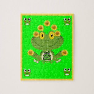 Frosch-Puzzle Puzzle
