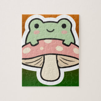 Frosch-Rätsel Puzzle