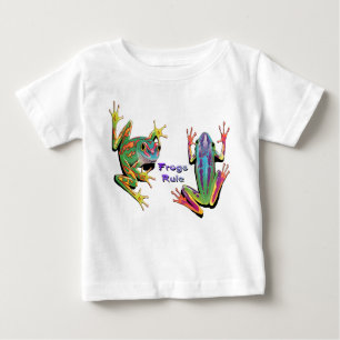 Frosch-Regel-Säuglings-T - Shirts