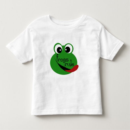 Frosch-Regel-T - Shirts und Geschenke (Vorderseite)