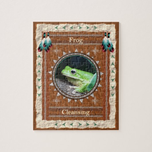 Frosch-Reinigungsenergie Puzzle (Vertikal)