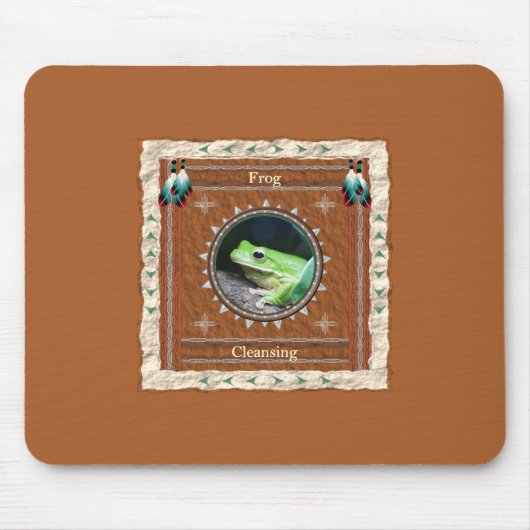 Frosch - Reinigungsmauspad Mousepad (Vorne)