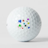 Frosch rette Frosch Golfball (Vorderseite)